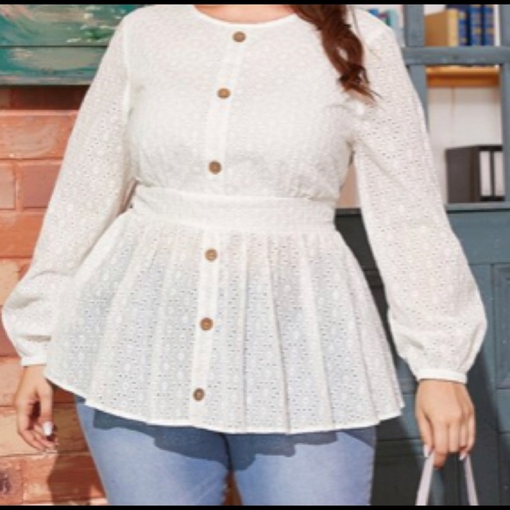 Peplum blouse